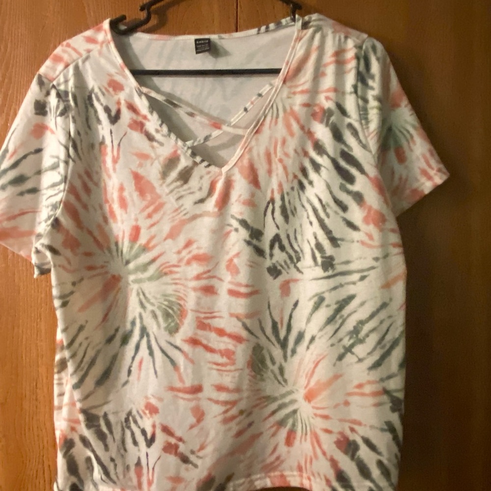 SHEIN tie dye tee
